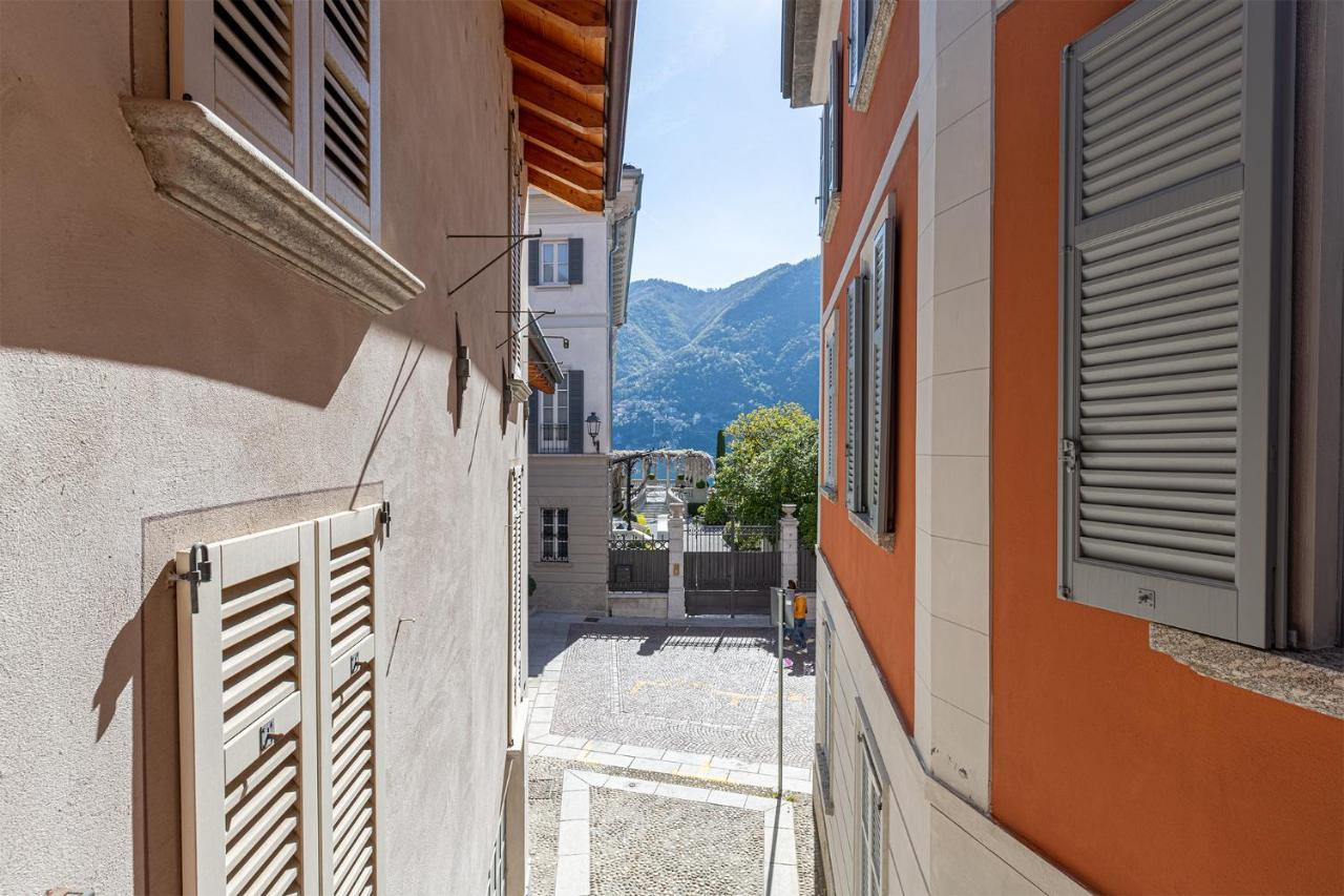 Вилла Casa Al Lago Di Como In Riva Черноббио Экстерьер фото